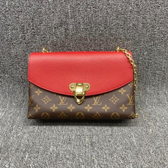 100% Authentic Louis Vuitton Saint Placide Brown Monogram Canvas Shoulder Bag - Picture 1 of 14